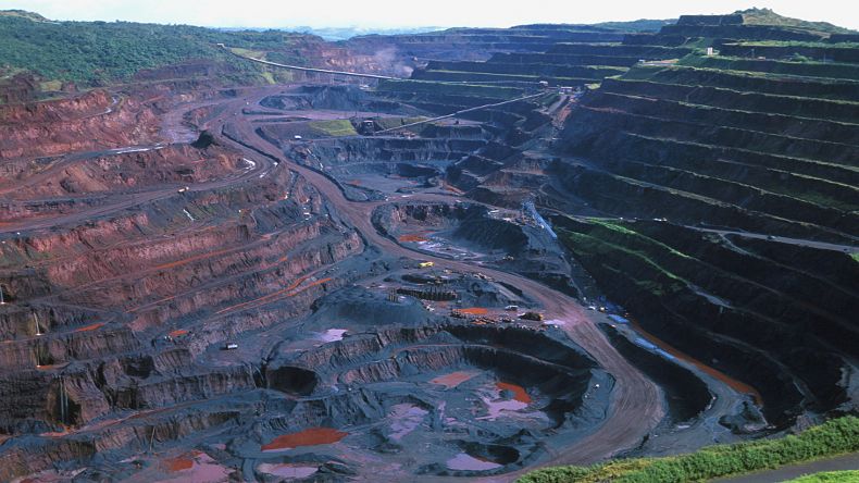 Carajás Mine in Brazil, the world's largest iron ore mine