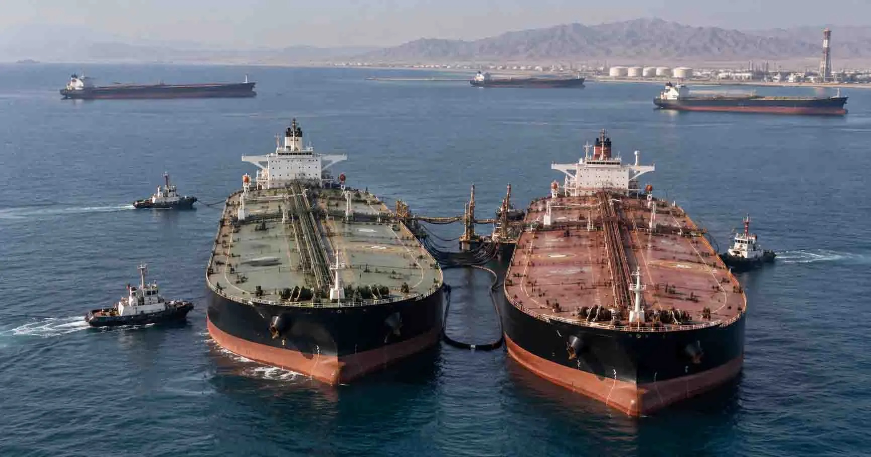 ship-to-ship transfer VLCC Sohar Oman